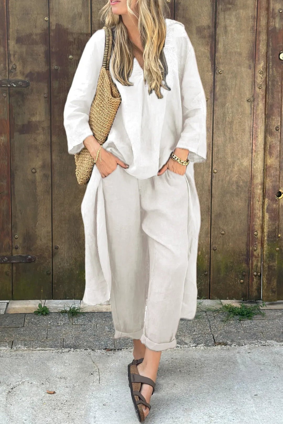 Ensemble pantalon décontracté pour femmes - Emilia Lane