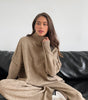 Ensemble pull à col roulé avec pantalon pour femme - Emilia Lane