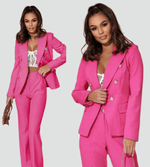 Ensemble Tailleur Double Boutonnage pour Femmes - Emilia Lane