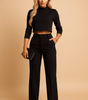 Ensemble Top et Pantalon Tailleur pour Femmes - Emilia Lane