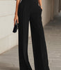 Ensemble Trois Pièces avec Blouse Transparente et Pantalon Large pour Femme | Idéal pour les Banquets - Emilia Lane