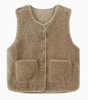 Quilted and Warm Sleeveless Vest for Women