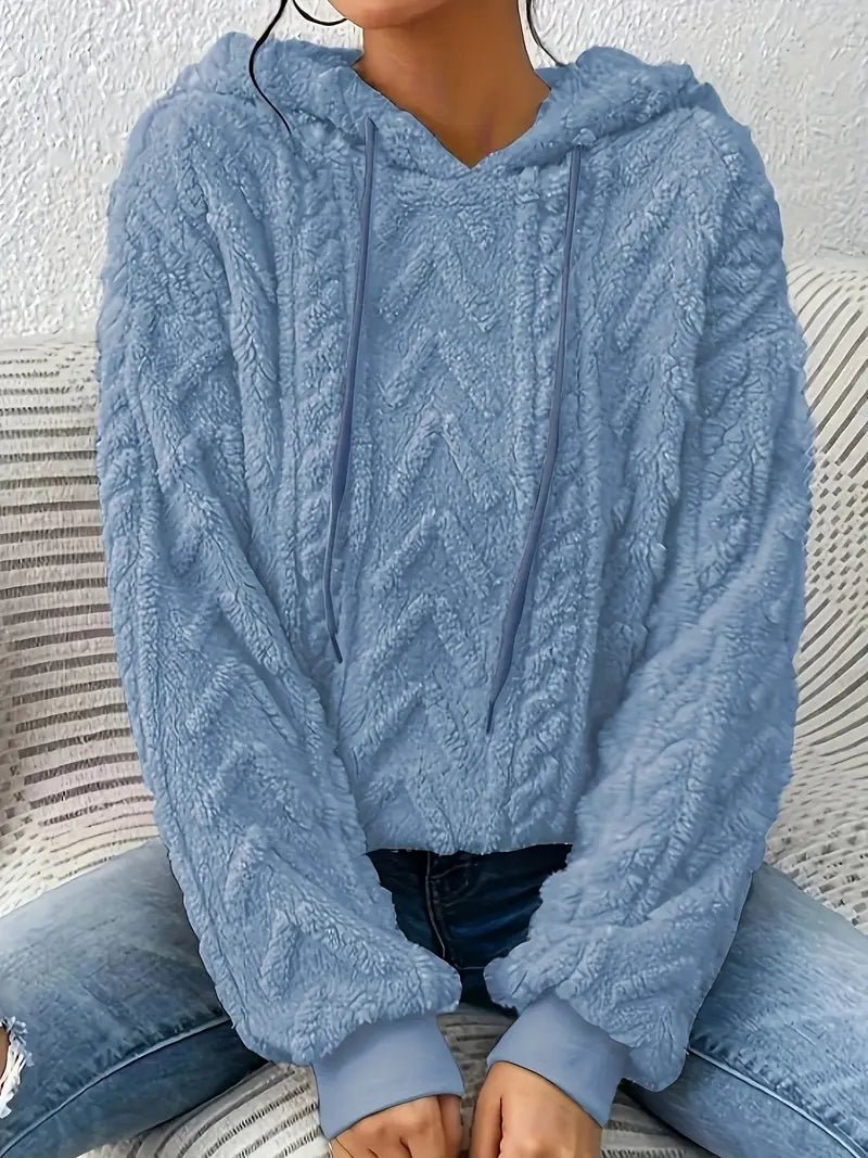Hoodie Oversize en Polaire Douce pour Femmes - Emilia Lane