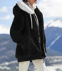 Oversized Fleece Hoodie Jacket for Women