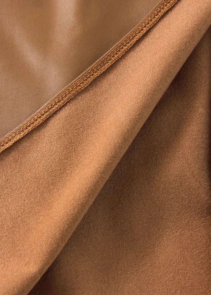 Jupe en cuir synthétique pour Femme - Emilia Lane