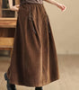 Jupe Maxi Fluide à Lacets pour Femmes - Emilia Lane