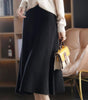 Jupe Plissée en Laine Pure pour Femme - Emilia Lane