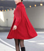 Long manteau ample en laine pour femme - Emilia Lane