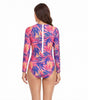 Maillot de Bain Une Pièce à Imprimé Tropical pour Femme - Emilia Lane