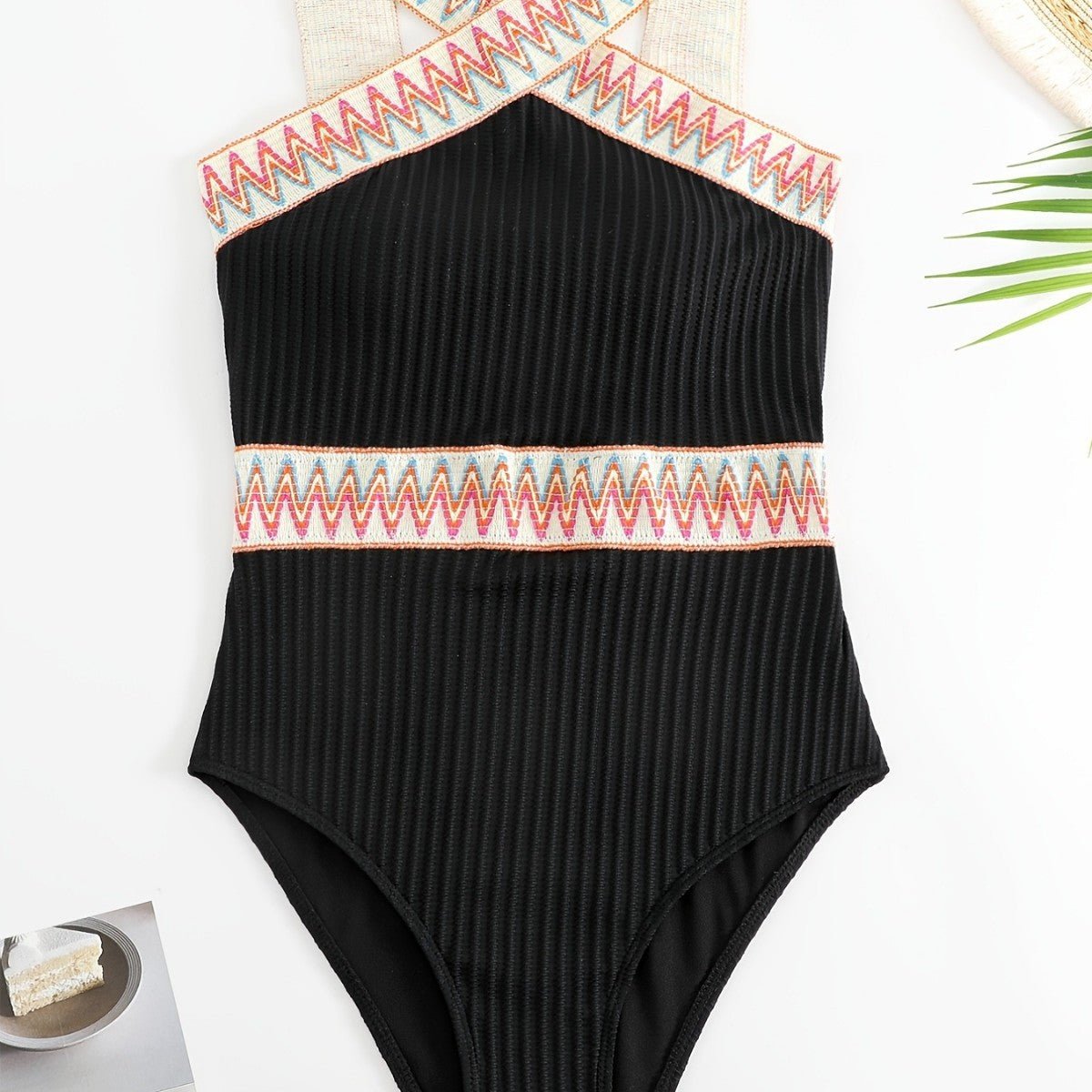 Maillot de Bain Une-Pièce à Taille Haute pour Femme - Emilia Lane