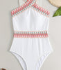 Maillot de Bain Une-Pièce à Taille Haute pour Femme - Emilia Lane