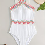 Maillot de Bain Une-Pièce à Taille Haute pour Femme - Emilia Lane