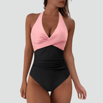 Maillot de Bain Une Pièce Sculptant Décolleté en V pour Femme | Idéale pour l'Été - Emilia Lane