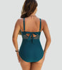 Maillot de Bain Une Pièce Sculptant pour Femme avec Filet | Idéal pour l'Été - Emilia Lane