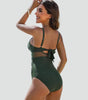 Maillot de Bain Une Pièce Sculptant pour Femme avec Filet | Idéal pour l'Été - Emilia Lane