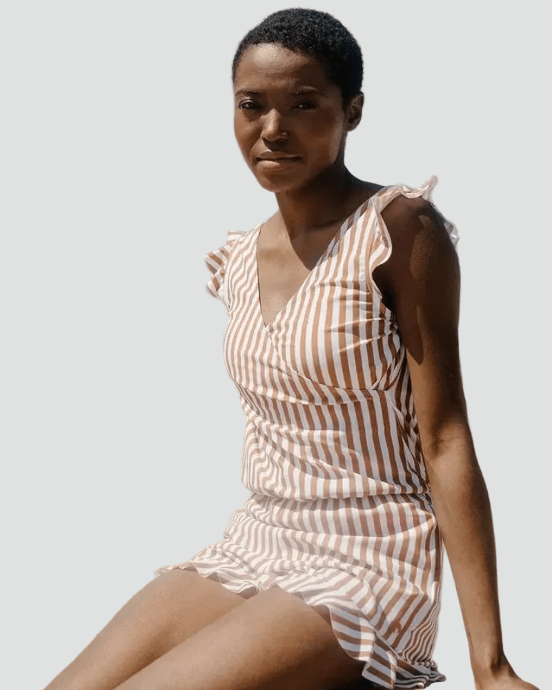 Maillot de bain une pièce sculptant pour femme | Idéale pour la plage - Emilia Lane