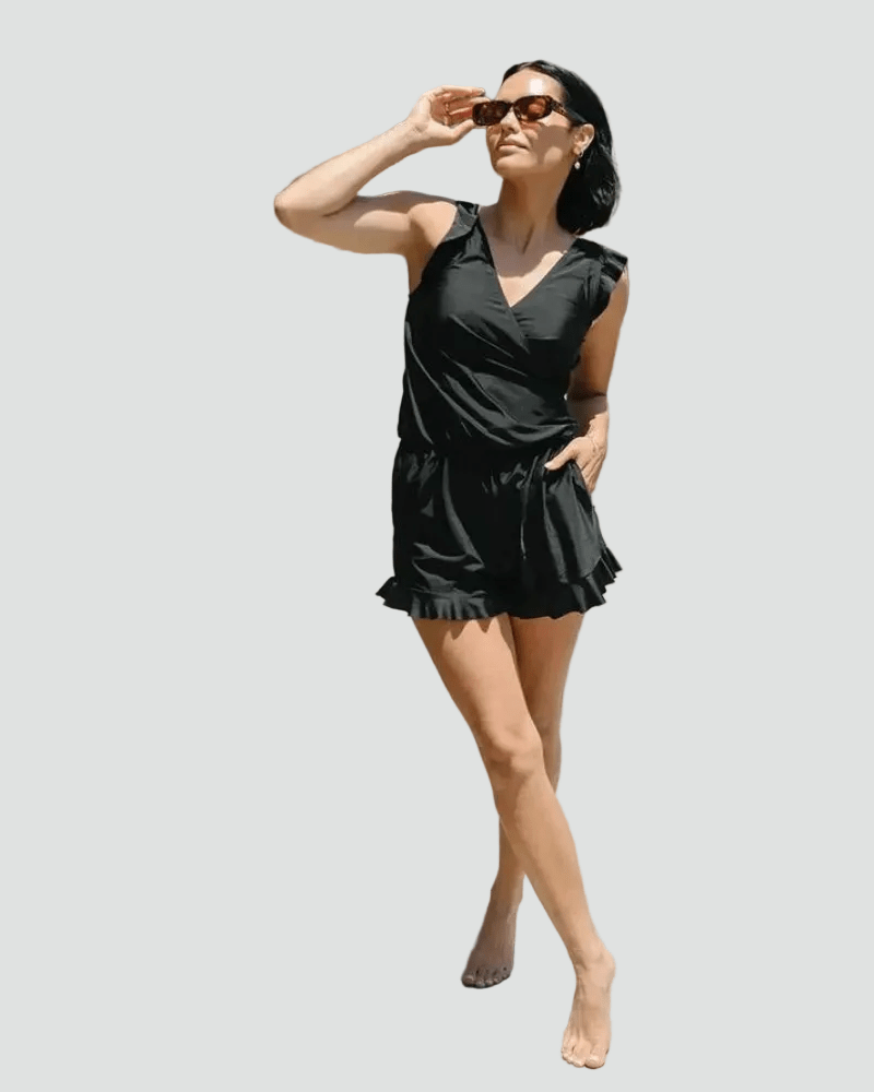 Maillot de bain une pièce sculptant pour femme | Idéale pour la plage - Emilia Lane