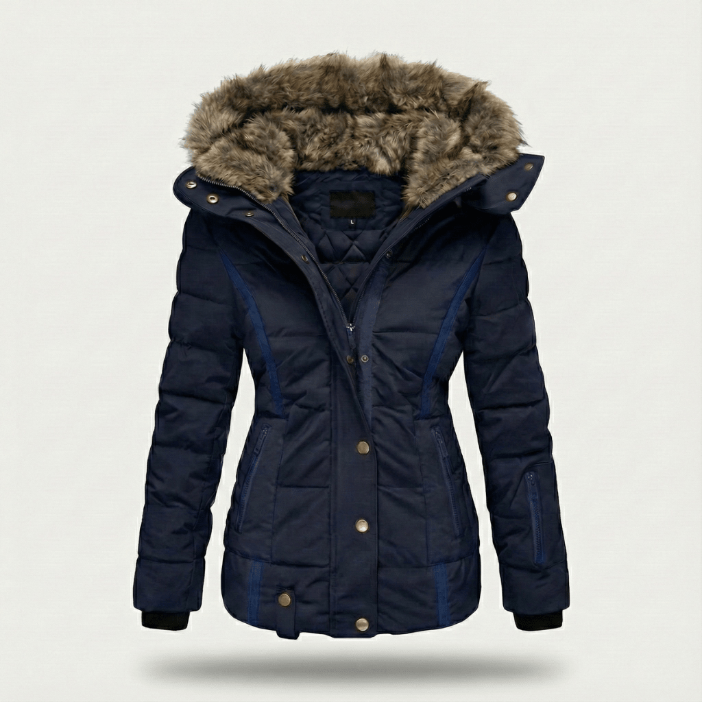 Manteau à Capuche en Fausse Fourrure pour Femmes - Emilia Lane