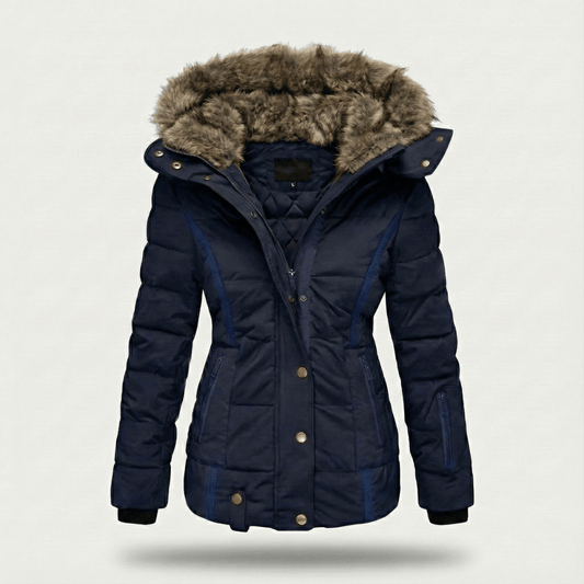 Manteau à Capuche en Fausse Fourrure pour Femmes - Emilia Lane