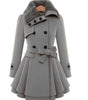 Manteau à Col en Fausse Fourrure pour Femmes - Emilia Lane