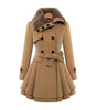 Manteau à Col en Fausse Fourrure pour Femmes - Emilia Lane