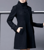 Manteau classique à poches latérales pour femme - Emilia Lane