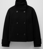 Manteau Court Élégant à Double Boutonnage pour Femmes - Emilia Lane