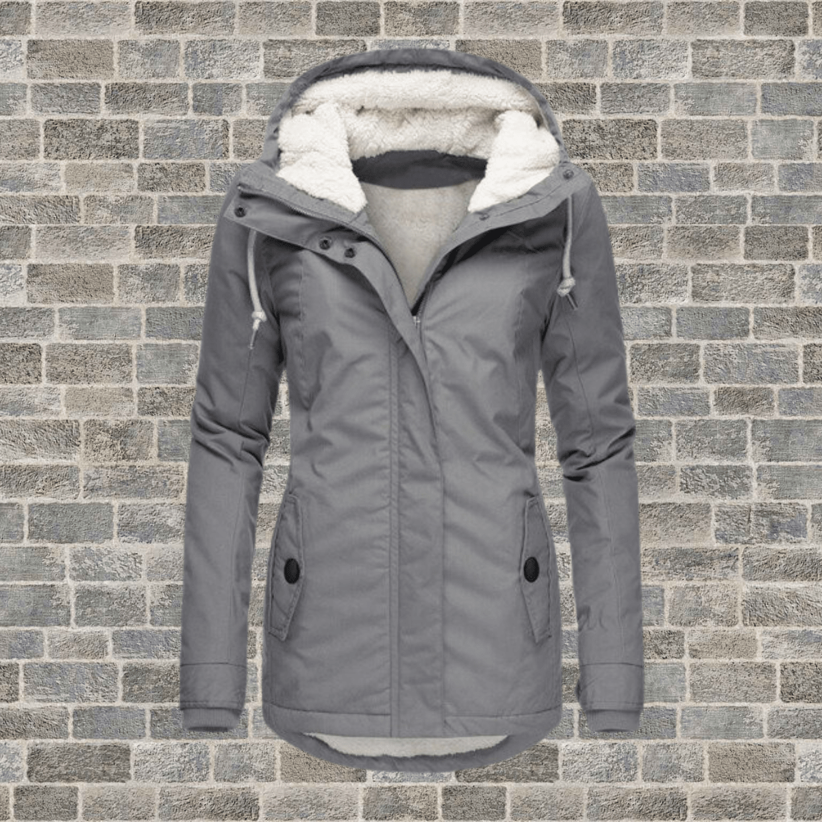 Manteau d'Hiver avec Capuche pour Femmes - Emilia Lane