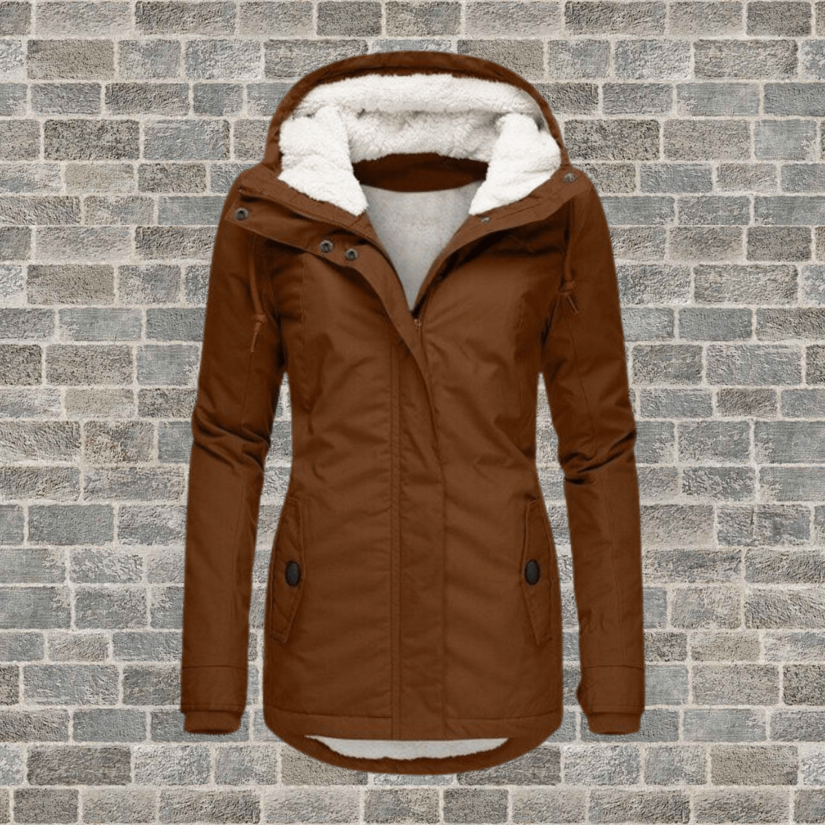 Manteau d'Hiver avec Capuche pour Femmes - Emilia Lane