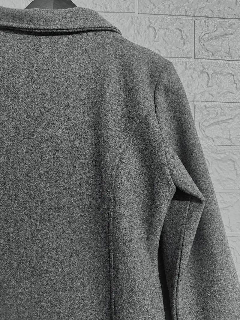 Manteau Élégant à Un Bouton pour Femmes - Emilia Lane
