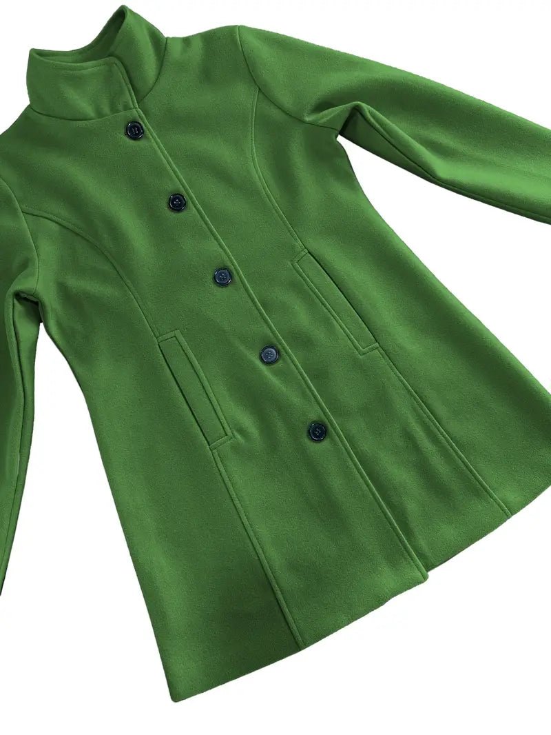 Manteau Élégant à Un Bouton pour Femmes - Emilia Lane