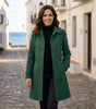 Manteau Élégant Mi - Long pour Femme - Emilia Lane