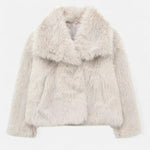 Manteau en fausse fourrure pour femme - Emilia Lane