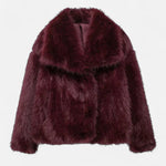 Manteau en fausse fourrure pour femme - Emilia Lane