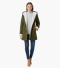 Manteau Grande Taille pour Femmes avec Poches et Fermeture Boucle - Emilia Lane