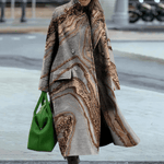 Manteau Imprimé Fleuri à Manches Longues pour Femmes - Emilia Lane