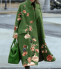 Manteau Imprimé Fleuri à Manches Longues pour Femmes - Emilia Lane