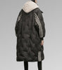 Manteau Long à Capuche en Duvet pour Femme - Emilia Lane