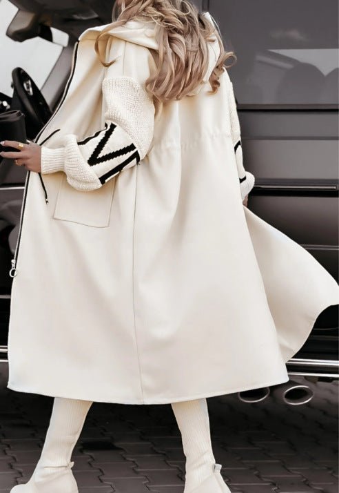 Manteau Long avec Capuche pour Femme - Emilia Lane