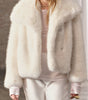 Manteau long en fausse fourrure pour femmes - Emilia Lane
