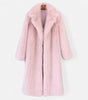 Manteau Long en Fausse Fourrure pour Femmes - Emilia Lane