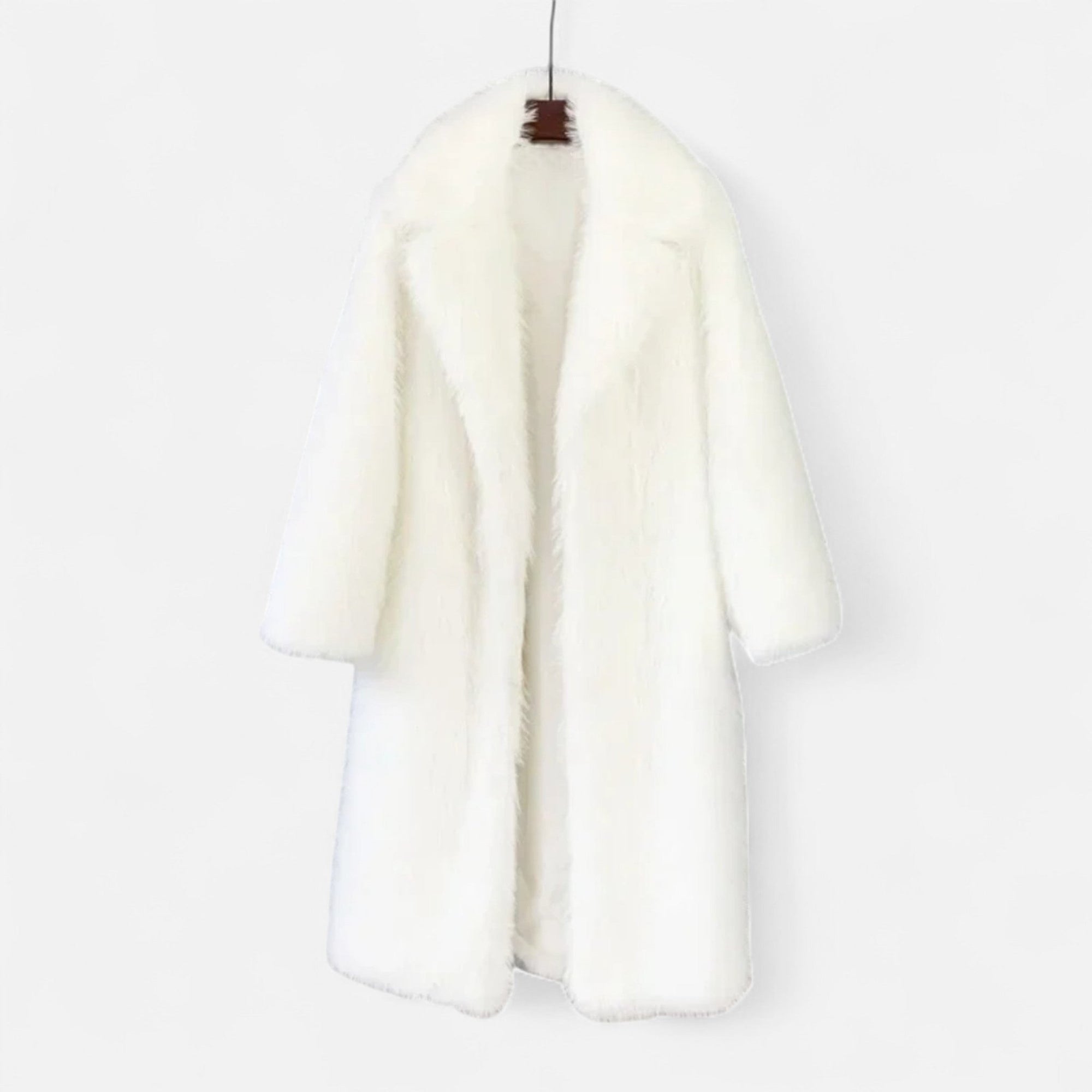 Manteau Long en Fausse Fourrure pour Femmes - Emilia Lane