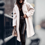 Manteau long en laine d'alpaga pour femmes - Emilia Lane