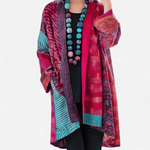 Manteau Long Imprimé pour Femmes - Emilia Lane