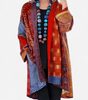 Manteau Long Imprimé pour Femmes - Emilia Lane