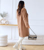 Manteau mi - long boutonné pour Femmes - Emilia Lane
