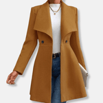 Manteau mi - longue élégant pour Femme - Emilia Lane