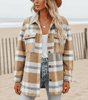 Manteau Style Flanelle à Carreaux pour Femmes - Emilia Lane