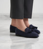 Comfort Suede Moccasins with Fringe for Women