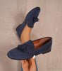 Comfort Suede Moccasins with Fringe for Women